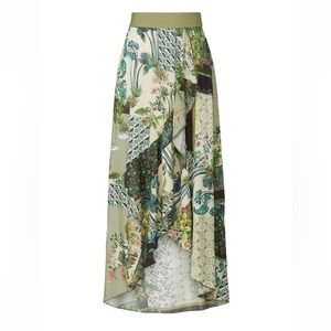 Aldomartins Flowy Boho Print Skirt